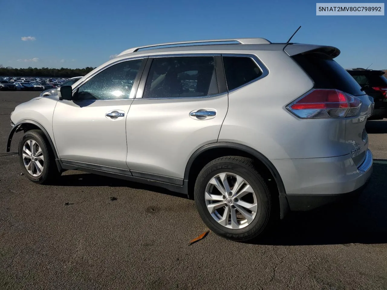 2016 Nissan Rogue S VIN: 5N1AT2MV8GC798992 Lot: 79412514