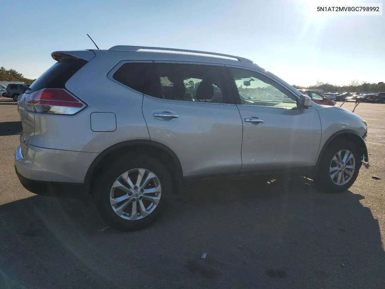 2016 Nissan Rogue S VIN: 5N1AT2MV8GC798992 Lot: 79412514