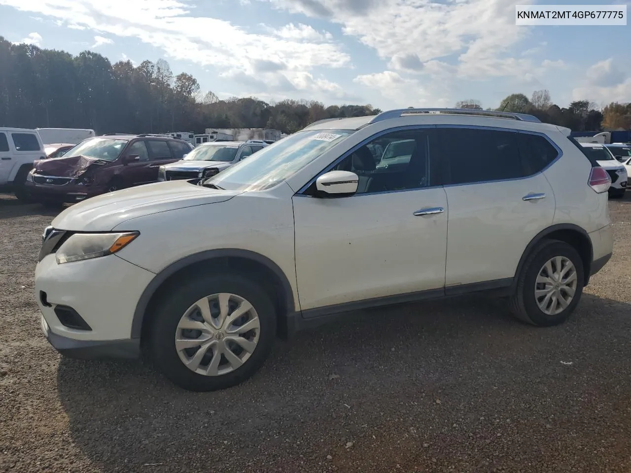 2016 Nissan Rogue S VIN: KNMAT2MT4GP677775 Lot: 79908414