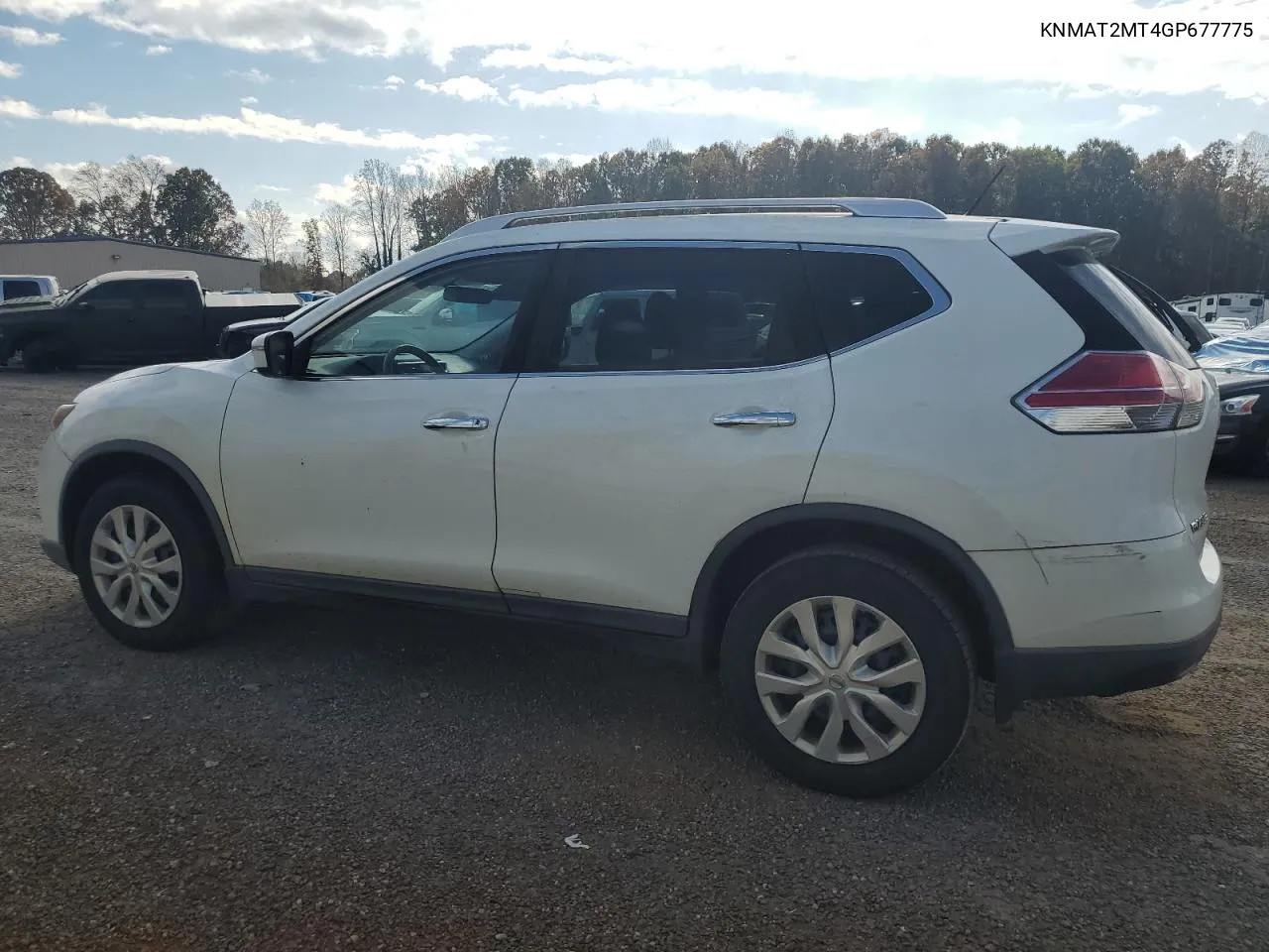 2016 Nissan Rogue S VIN: KNMAT2MT4GP677775 Lot: 79908414