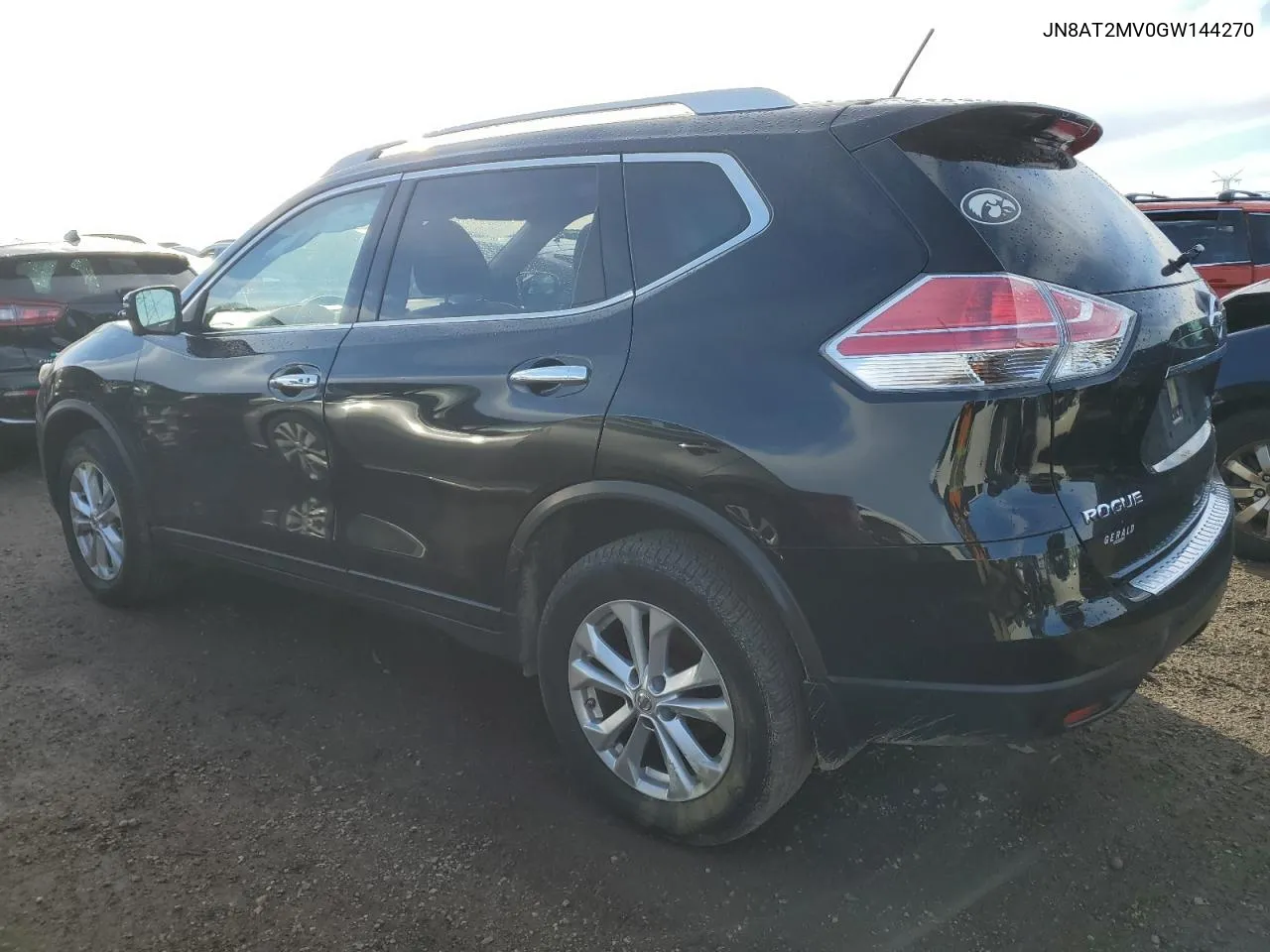 2016 Nissan Rogue S VIN: JN8AT2MV0GW144270 Lot: 80901754