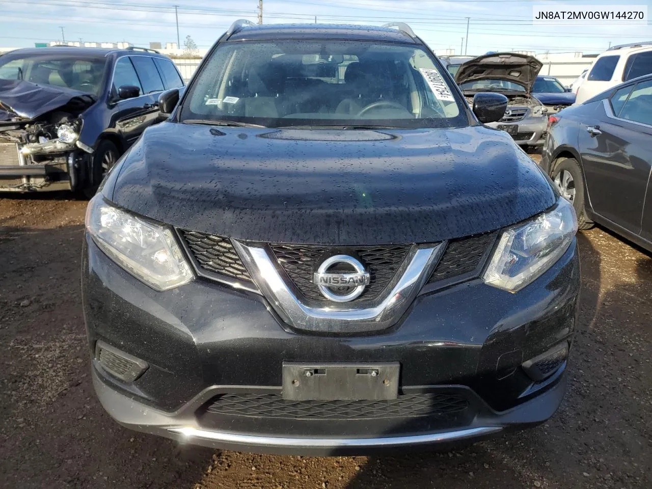 2016 Nissan Rogue S VIN: JN8AT2MV0GW144270 Lot: 80901754