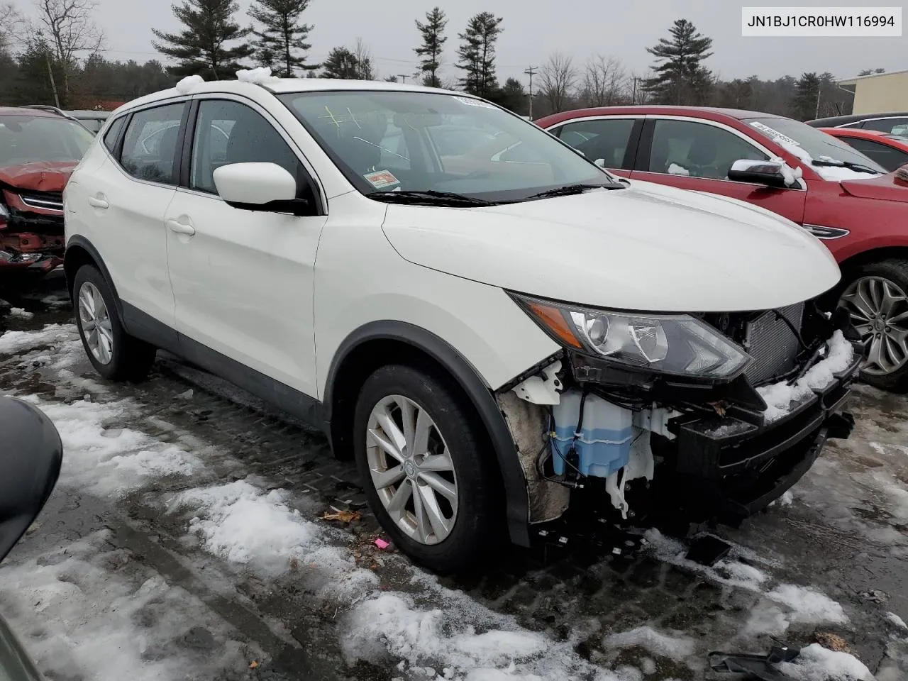 JN1BJ1CR0HW116994 2017 Nissan Rogue Sport S