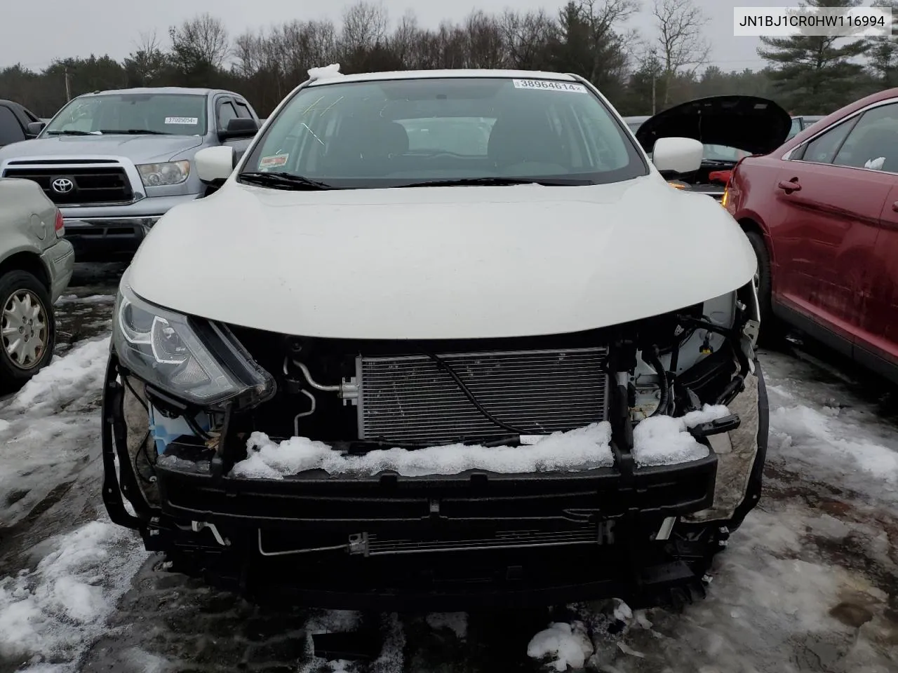 2017 Nissan Rogue Sport S VIN: JN1BJ1CR0HW116994 Lot: 38964614