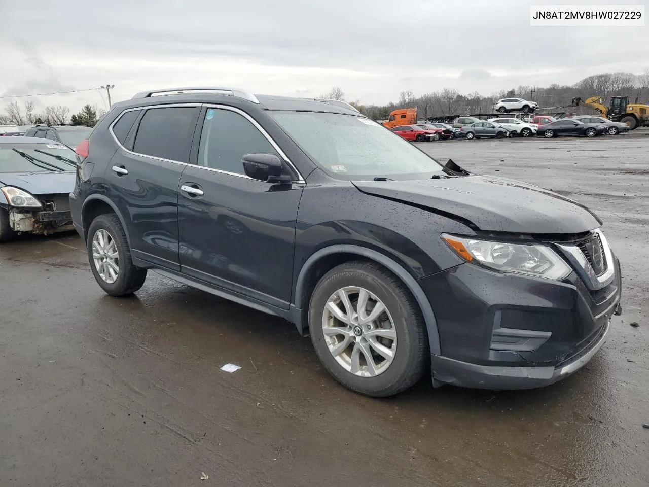 2017 Nissan Rogue S VIN: JN8AT2MV8HW027229 Lot: 41272024