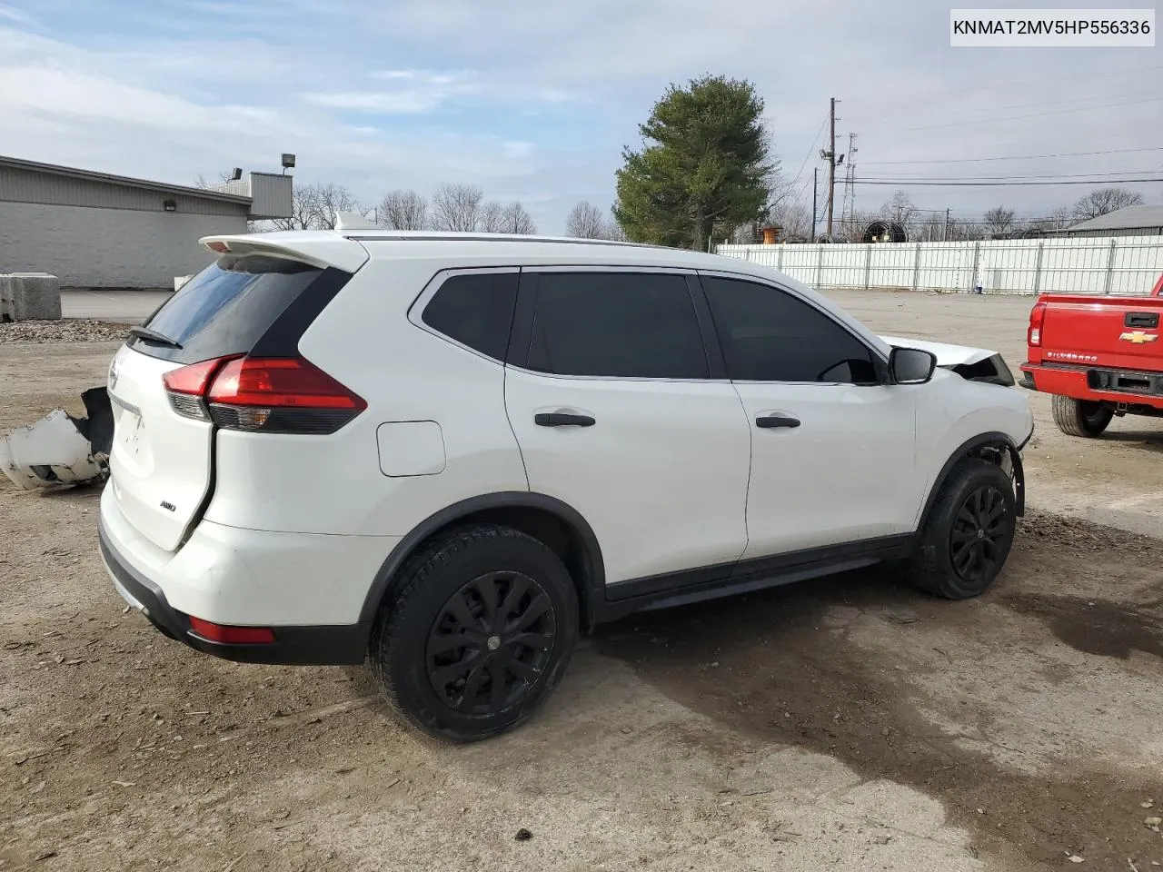 2017 Nissan Rogue S VIN: KNMAT2MV5HP556336 Lot: 42062634