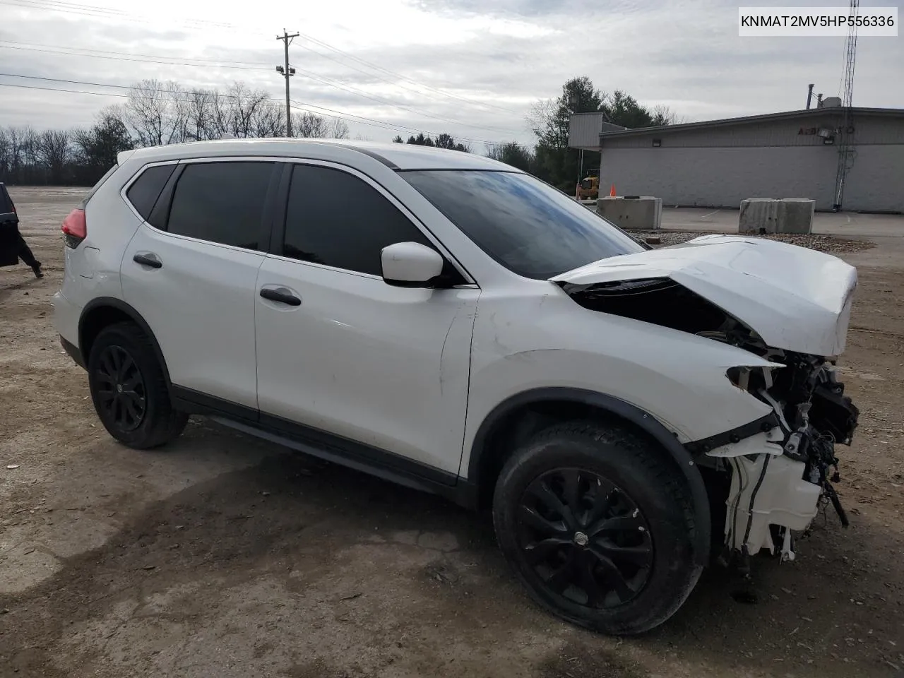 2017 Nissan Rogue S VIN: KNMAT2MV5HP556336 Lot: 42062634