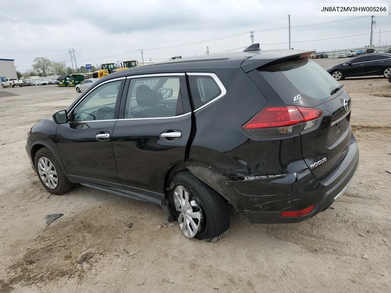 2017 Nissan Rogue S VIN: JN8AT2MV3HW005266 Lot: 49369034