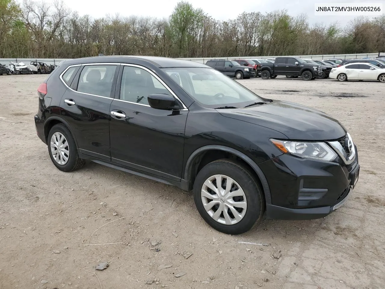 2017 Nissan Rogue S VIN: JN8AT2MV3HW005266 Lot: 49369034