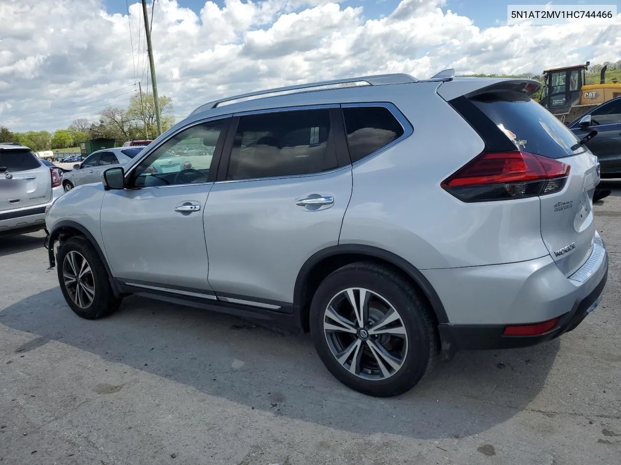 2017 Nissan Rogue Sv VIN: 5N1AT2MV1HC744466 Lot: 50823094