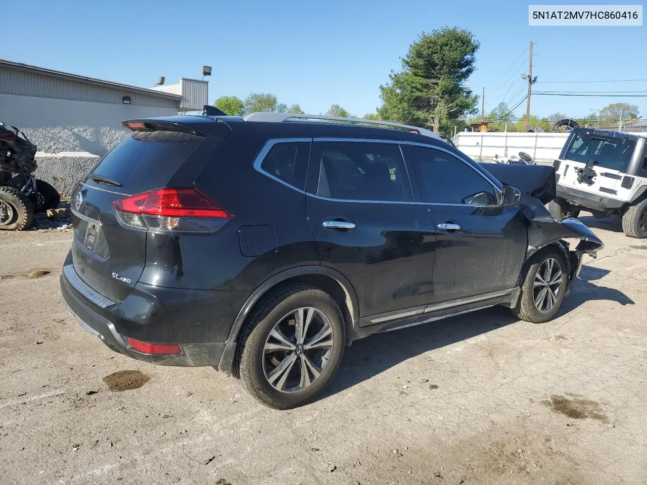 2017 Nissan Rogue Sv VIN: 5N1AT2MV7HC860416 Lot: 51886324