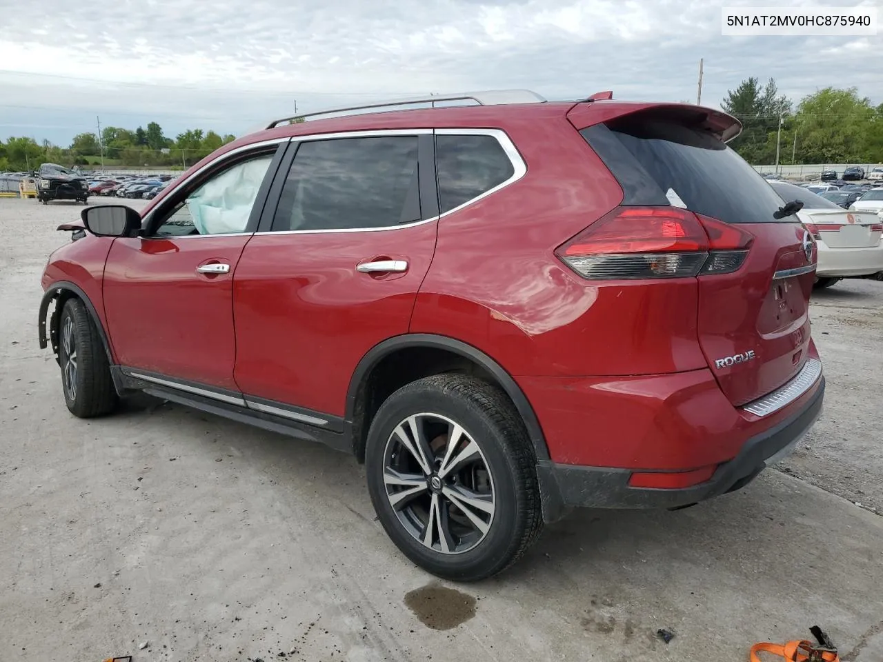 5N1AT2MV0HC875940 2017 Nissan Rogue Sv