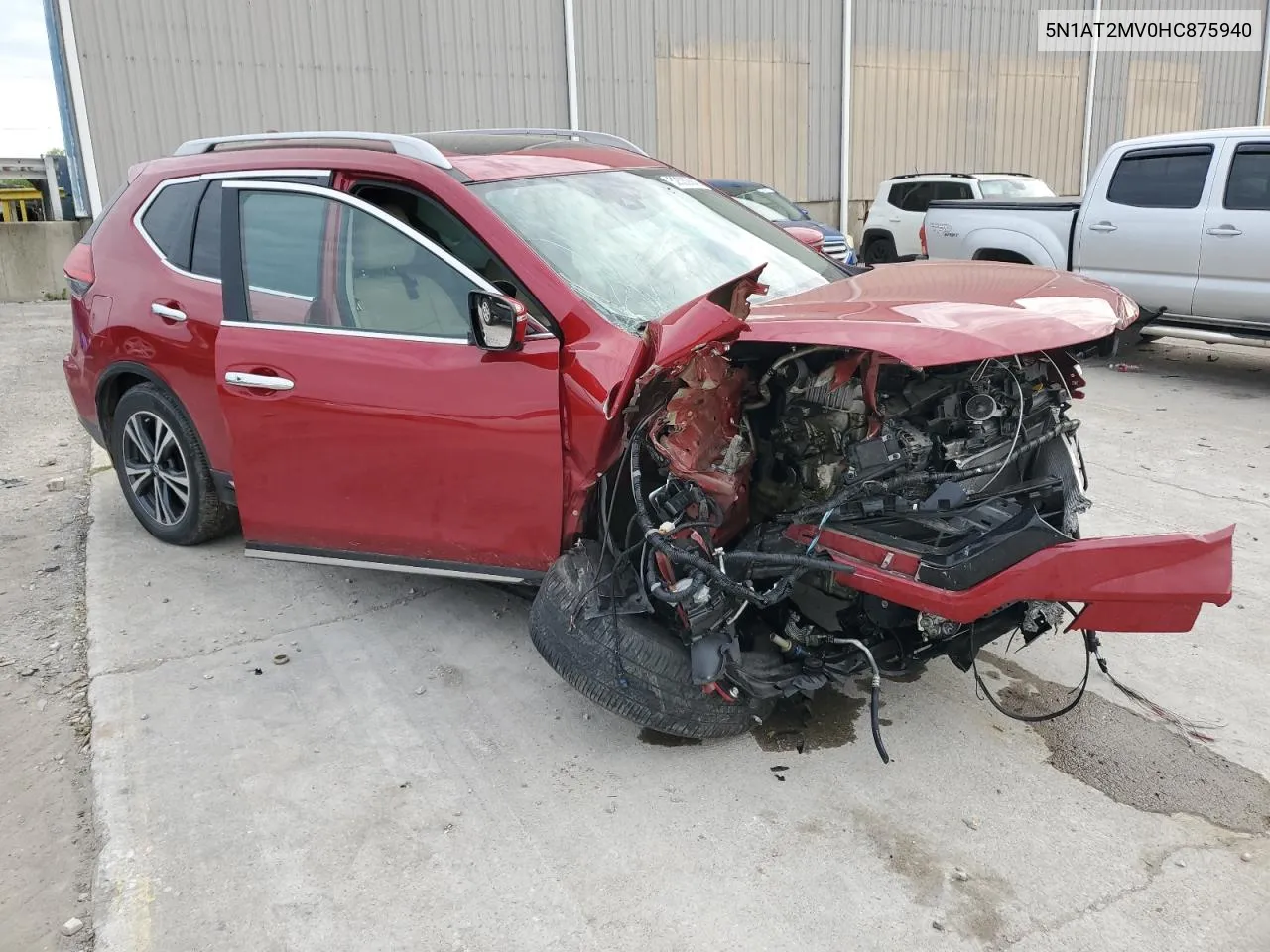 5N1AT2MV0HC875940 2017 Nissan Rogue Sv