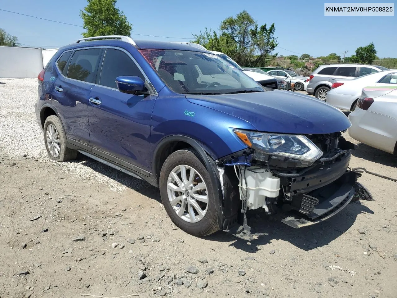 2017 Nissan Rogue S VIN: KNMAT2MV0HP508825 Lot: 52575534