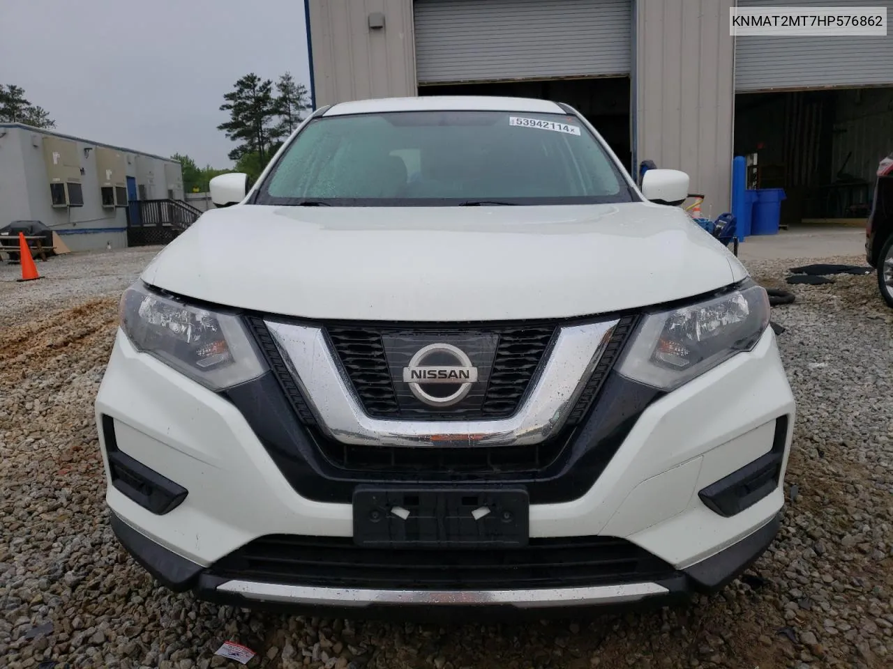 2017 Nissan Rogue S VIN: KNMAT2MT7HP576862 Lot: 53942114