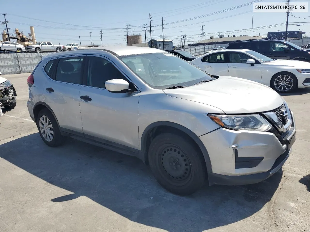 2017 Nissan Rogue S VIN: 5N1AT2MT0HC776128 Lot: 54220594