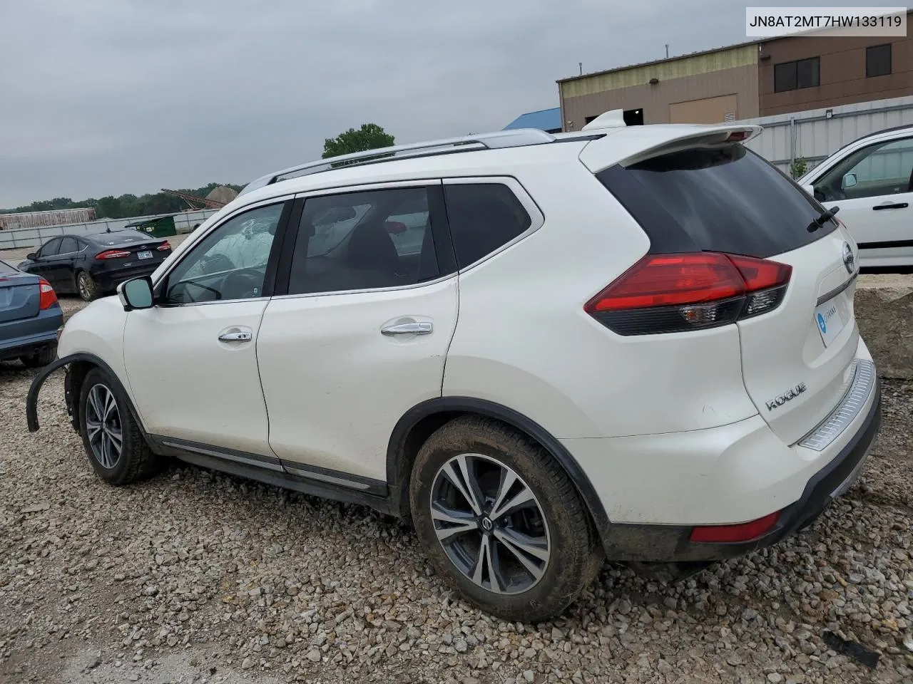 2017 Nissan Rogue S VIN: JN8AT2MT7HW133119 Lot: 54677834