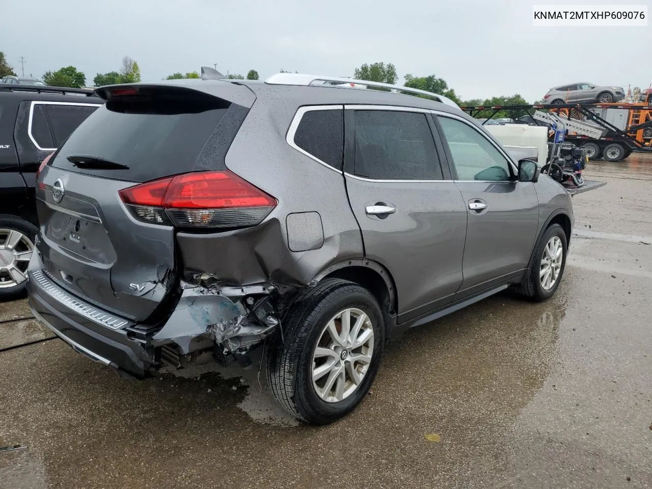 2017 Nissan Rogue S VIN: KNMAT2MTXHP609076 Lot: 55695784