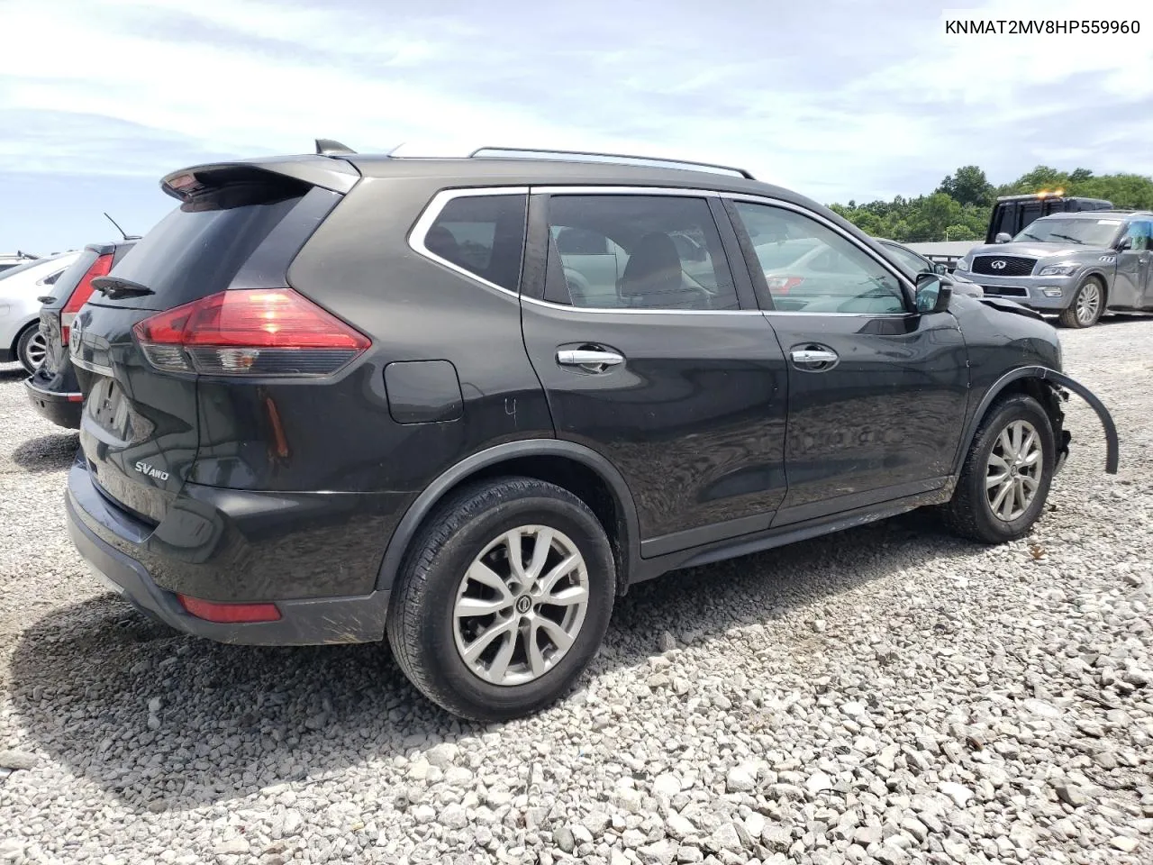 2017 Nissan Rogue S VIN: KNMAT2MV8HP559960 Lot: 56934324