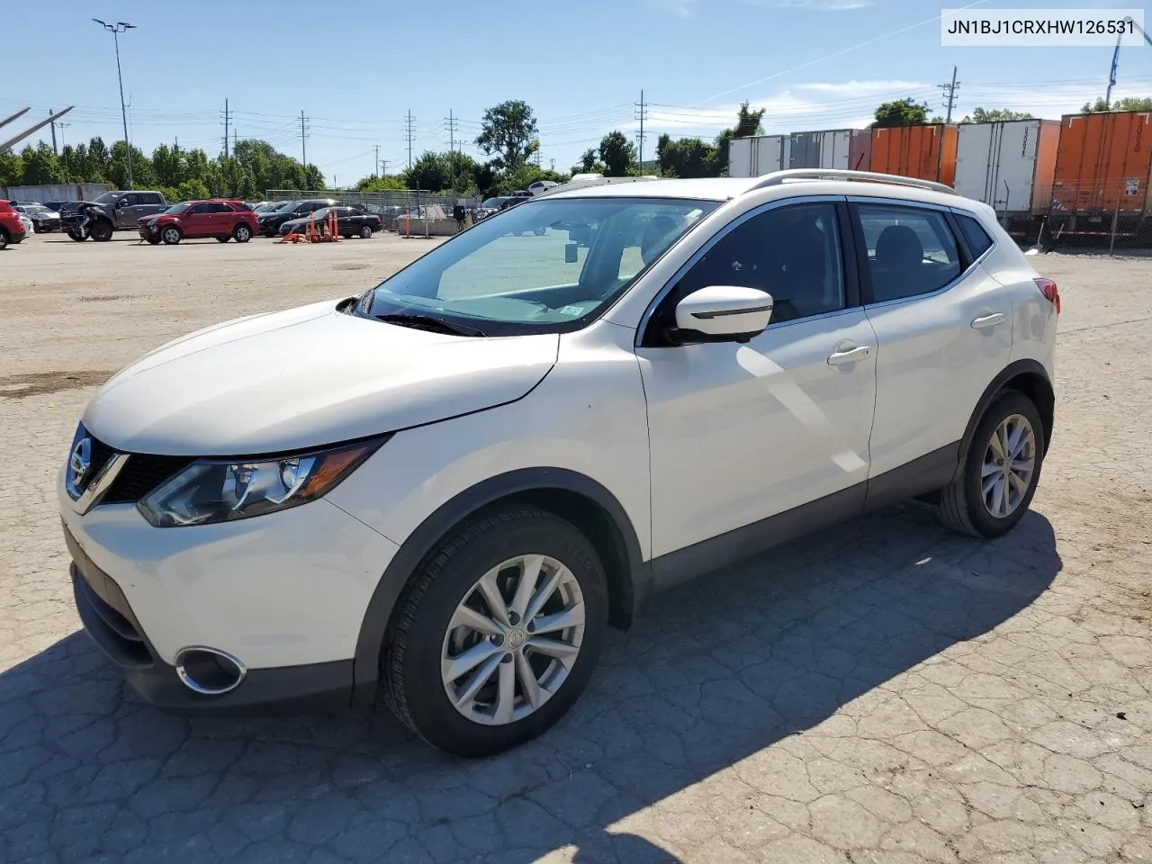 JN1BJ1CRXHW126531 2017 Nissan Rogue Sport S