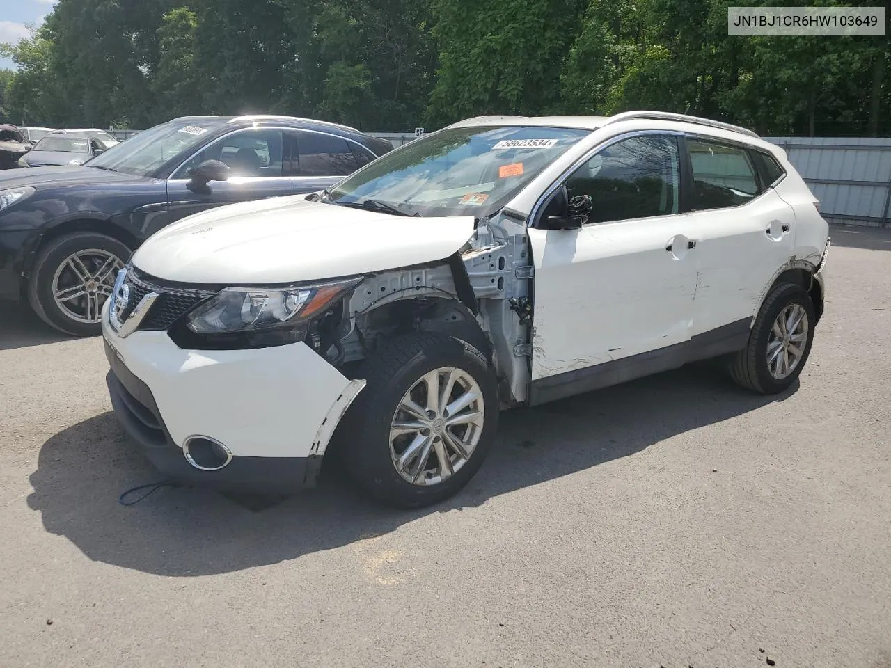 2017 Nissan Rogue Sport S VIN: JN1BJ1CR6HW103649 Lot: 58623534