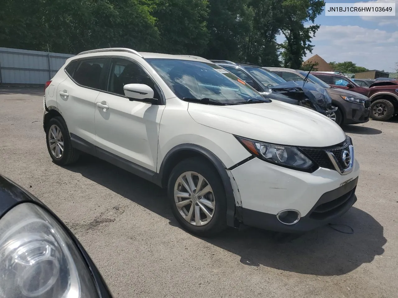 JN1BJ1CR6HW103649 2017 Nissan Rogue Sport S