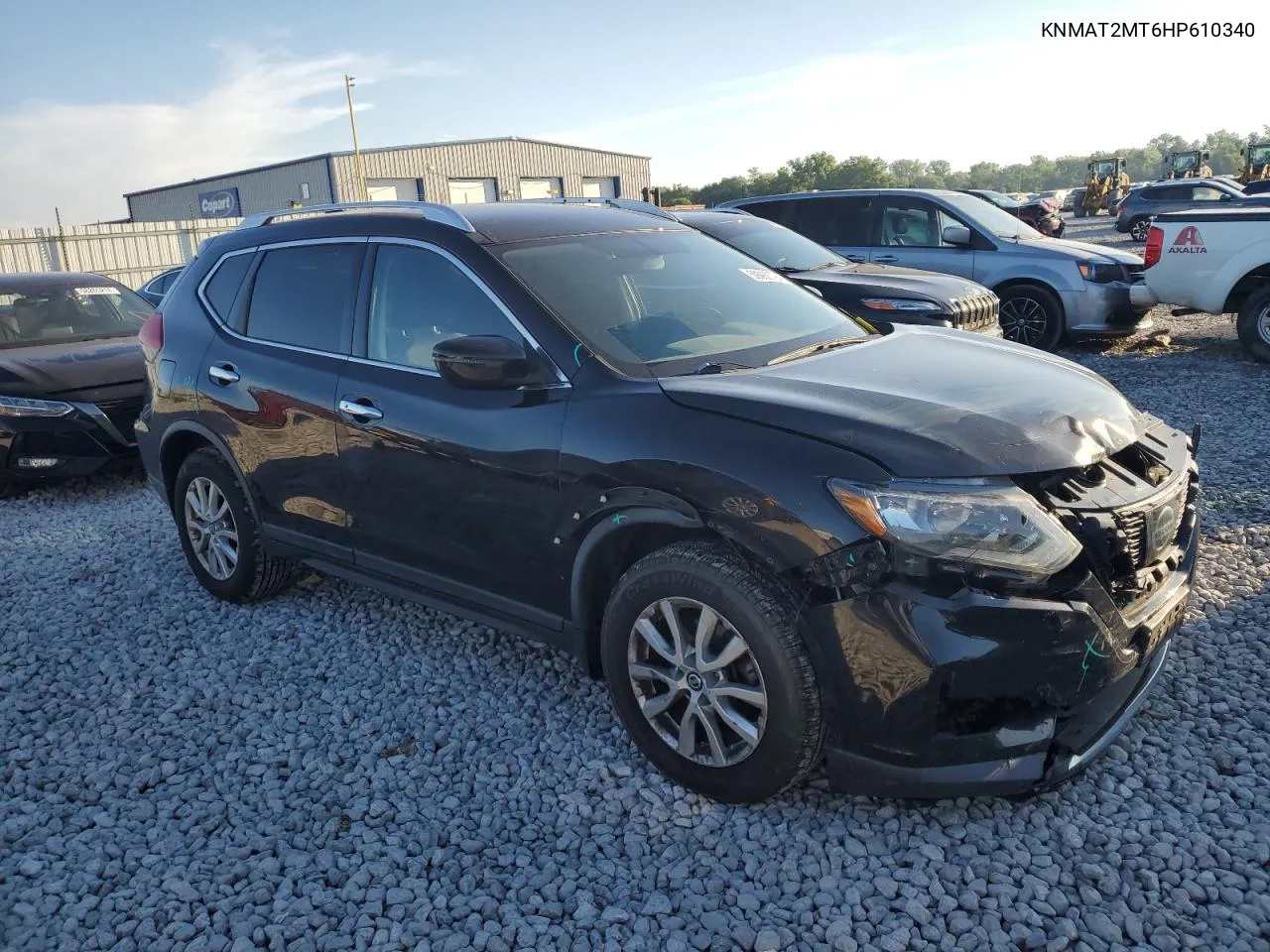 2017 Nissan Rogue S VIN: KNMAT2MT6HP610340 Lot: 59068794