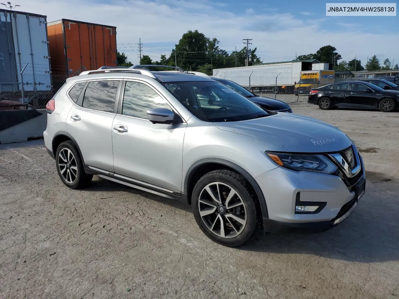 2017 Nissan Rogue S VIN: JN8AT2MV4HW258130 Lot: 59230714