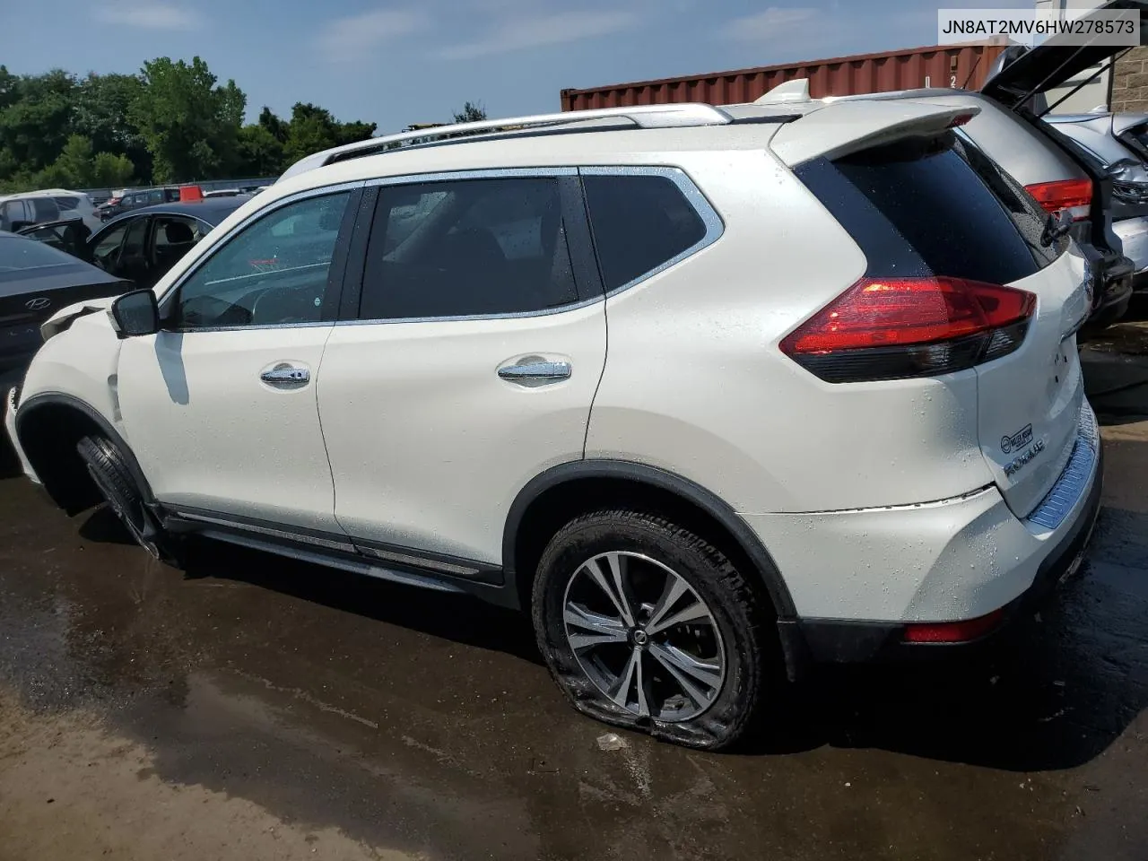 2017 Nissan Rogue S VIN: JN8AT2MV6HW278573 Lot: 59675274