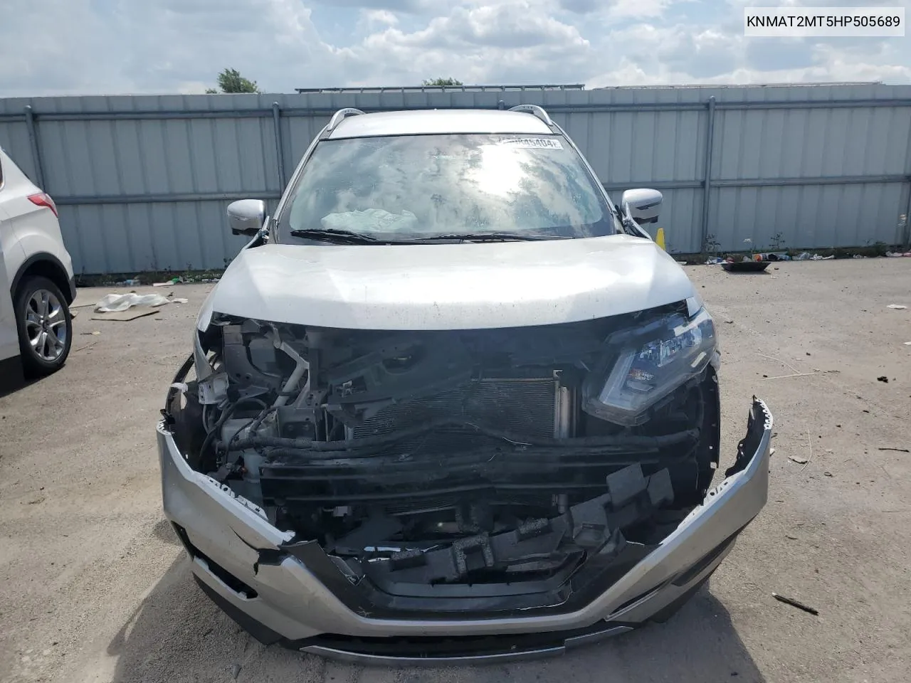 2017 Nissan Rogue S VIN: KNMAT2MT5HP505689 Lot: 59845404