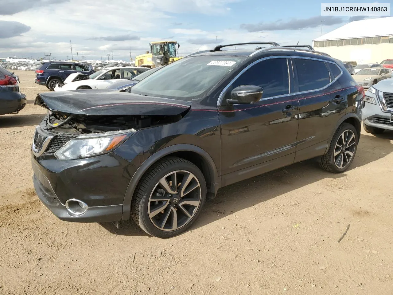 JN1BJ1CR6HW140863 2017 Nissan Rogue Sport S