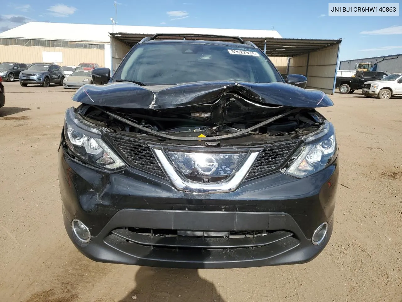 JN1BJ1CR6HW140863 2017 Nissan Rogue Sport S