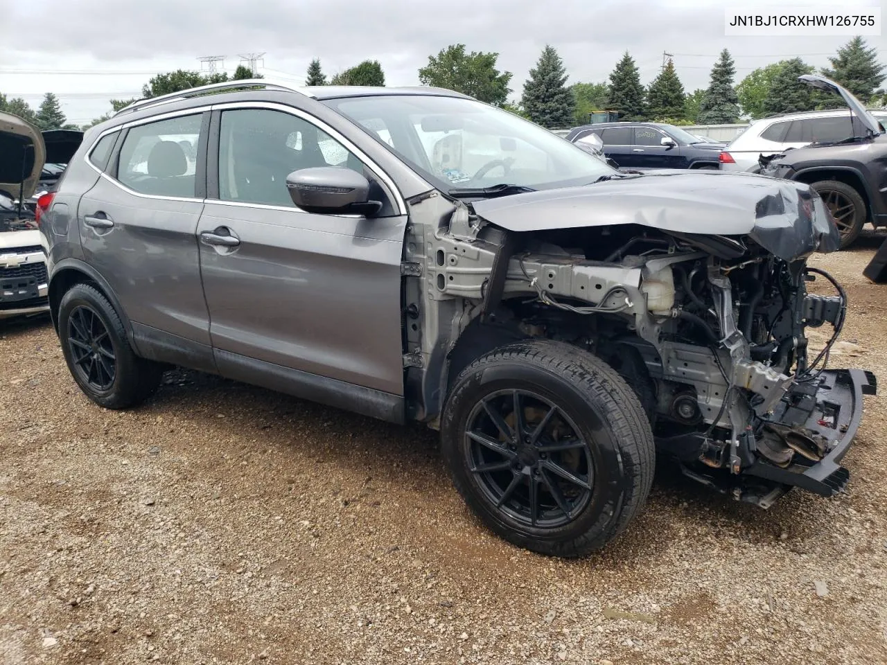 2017 Nissan Rogue Sport S VIN: JN1BJ1CRXHW126755 Lot: 60220814