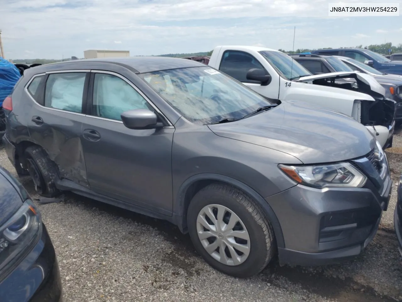 2017 Nissan Rogue S VIN: JN8AT2MV3HW254229 Lot: 60331344