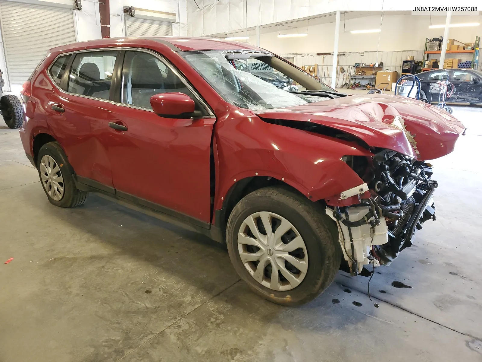 2017 Nissan Rogue S VIN: JN8AT2MV4HW257088 Lot: 60601084