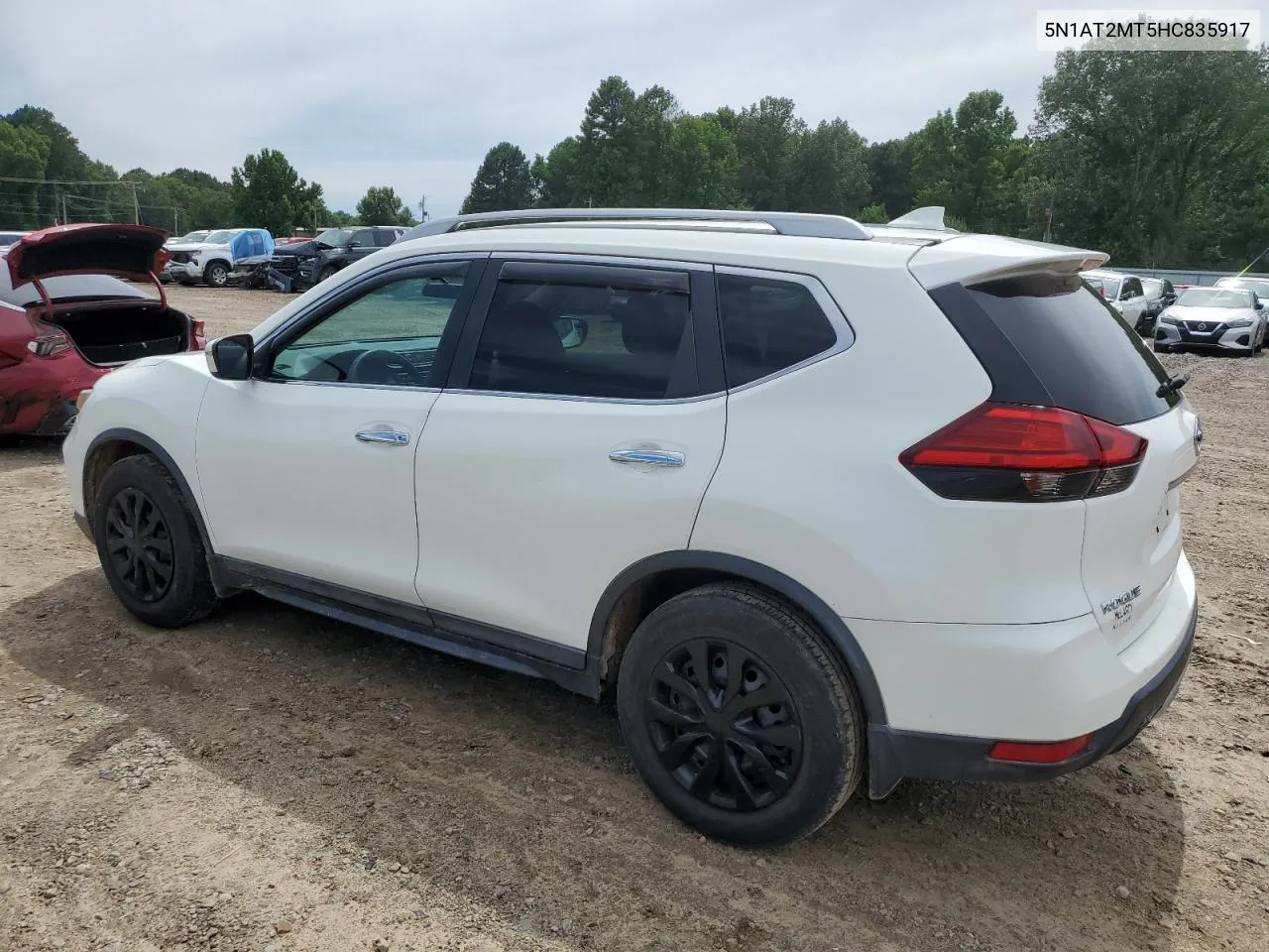 2017 Nissan Rogue S VIN: 5N1AT2MT5HC835917 Lot: 60866814