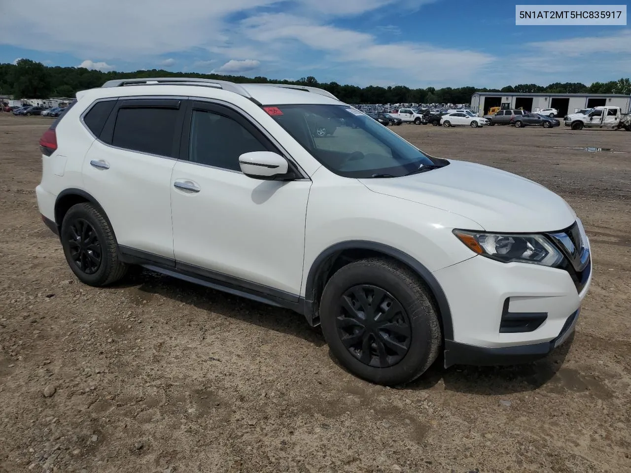 2017 Nissan Rogue S VIN: 5N1AT2MT5HC835917 Lot: 60866814