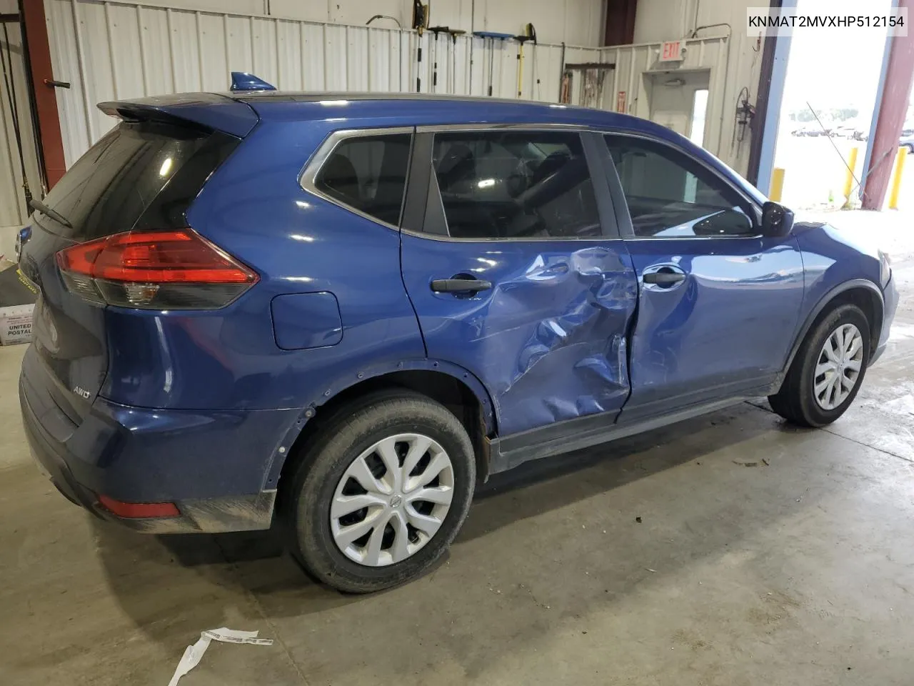 2017 Nissan Rogue S VIN: KNMAT2MVXHP512154 Lot: 61653484