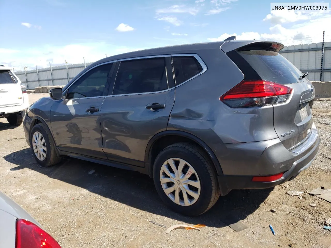 2017 Nissan Rogue S VIN: JN8AT2MV0HW003975 Lot: 61662184