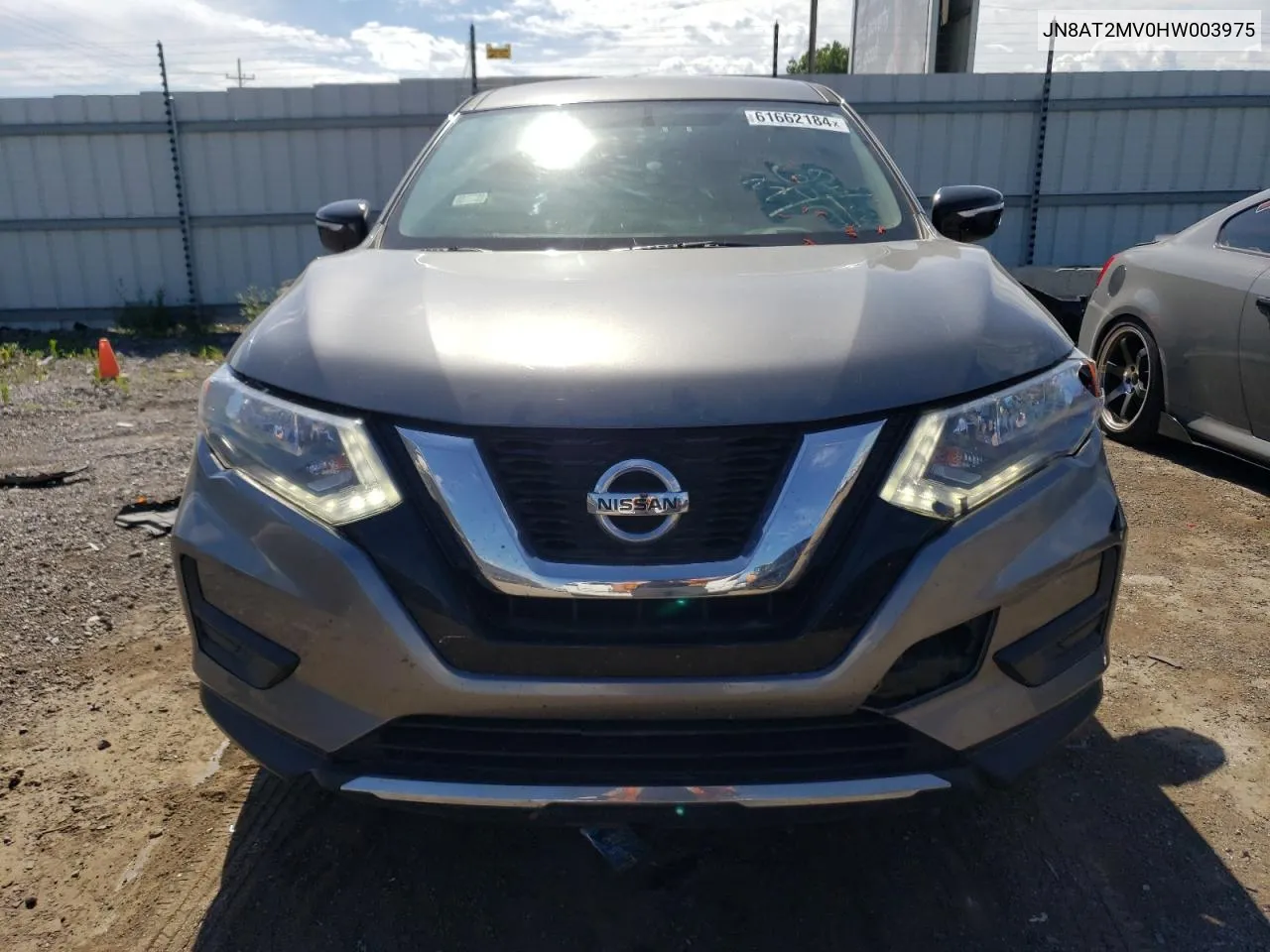 2017 Nissan Rogue S VIN: JN8AT2MV0HW003975 Lot: 61662184