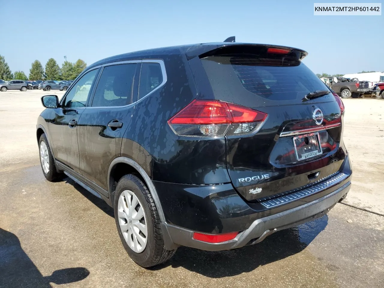 2017 Nissan Rogue S VIN: KNMAT2MT2HP601442 Lot: 62253264