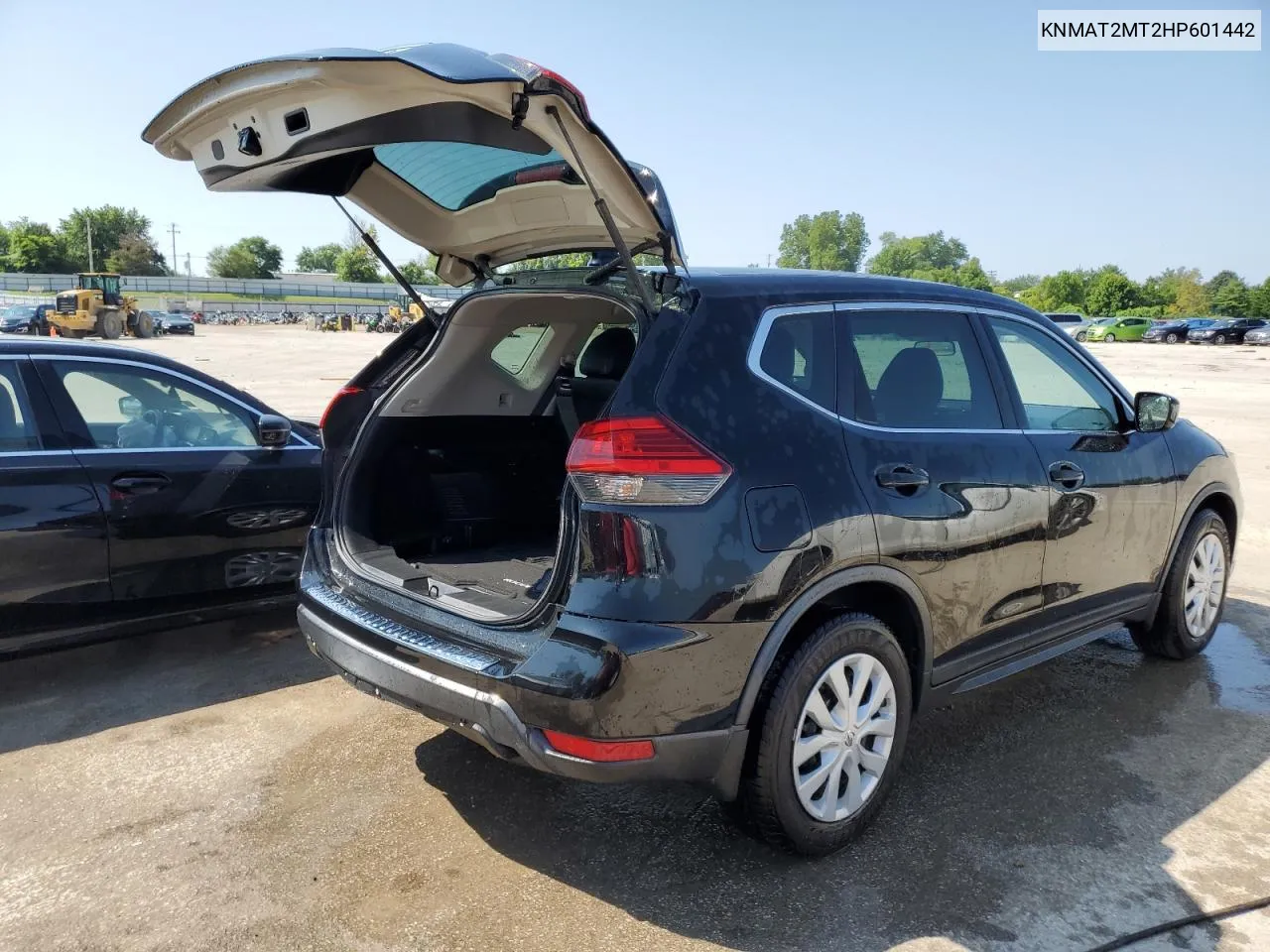 2017 Nissan Rogue S VIN: KNMAT2MT2HP601442 Lot: 62253264