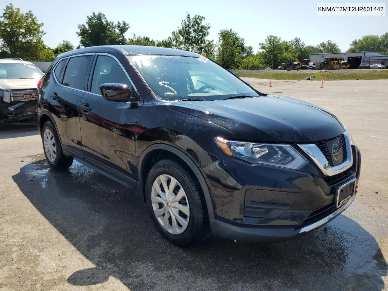 2017 Nissan Rogue S VIN: KNMAT2MT2HP601442 Lot: 62253264