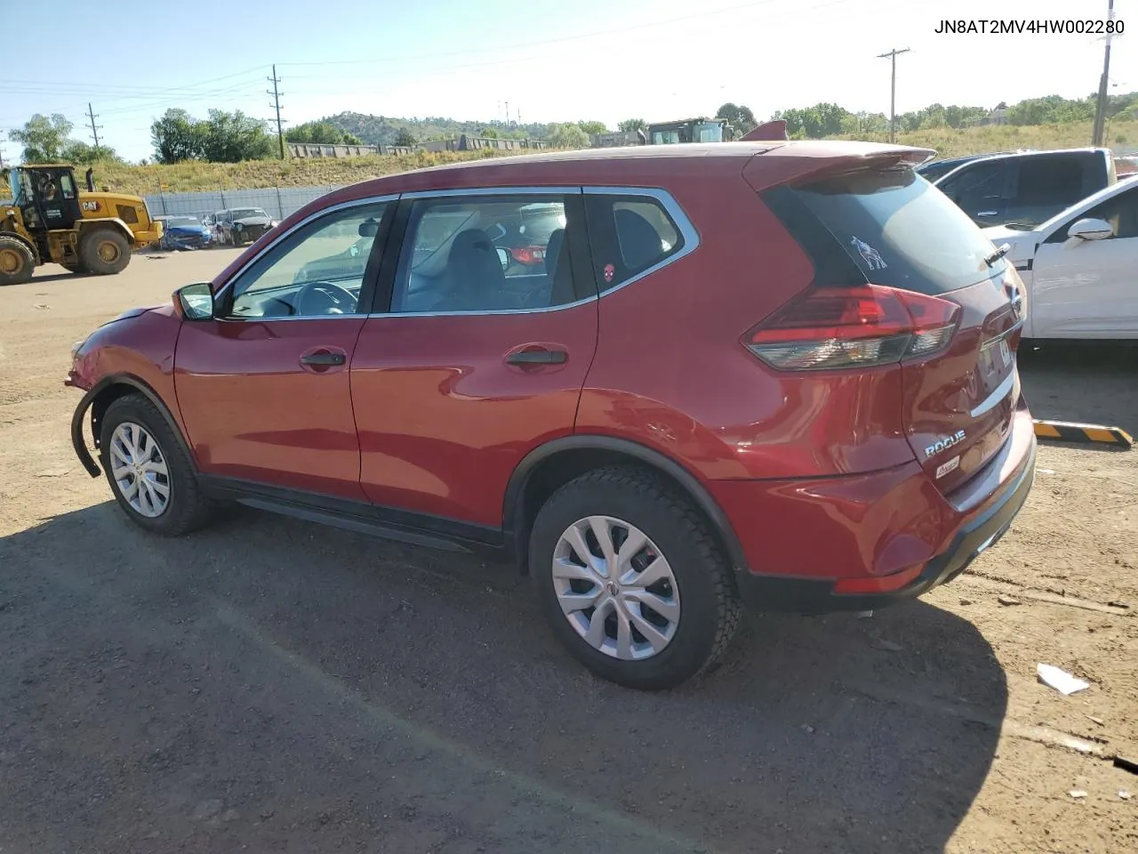 2017 Nissan Rogue S VIN: JN8AT2MV4HW002280 Lot: 62289484