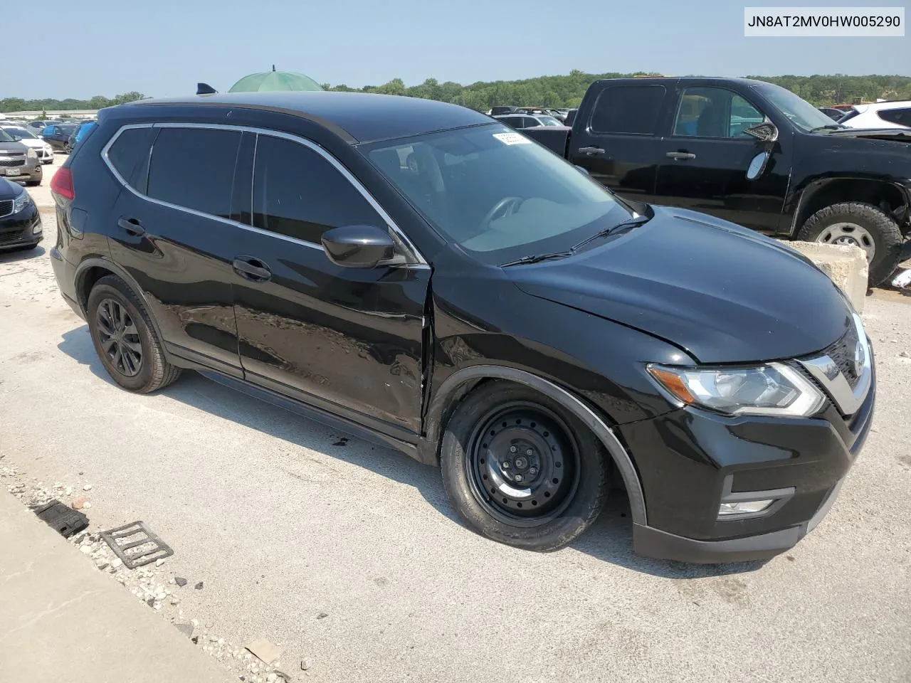 2017 Nissan Rogue S VIN: JN8AT2MV0HW005290 Lot: 62553674