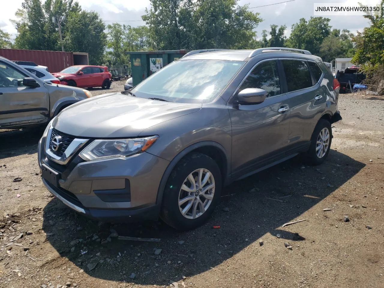 2017 Nissan Rogue S VIN: JN8AT2MV6HW021350 Lot: 62836604