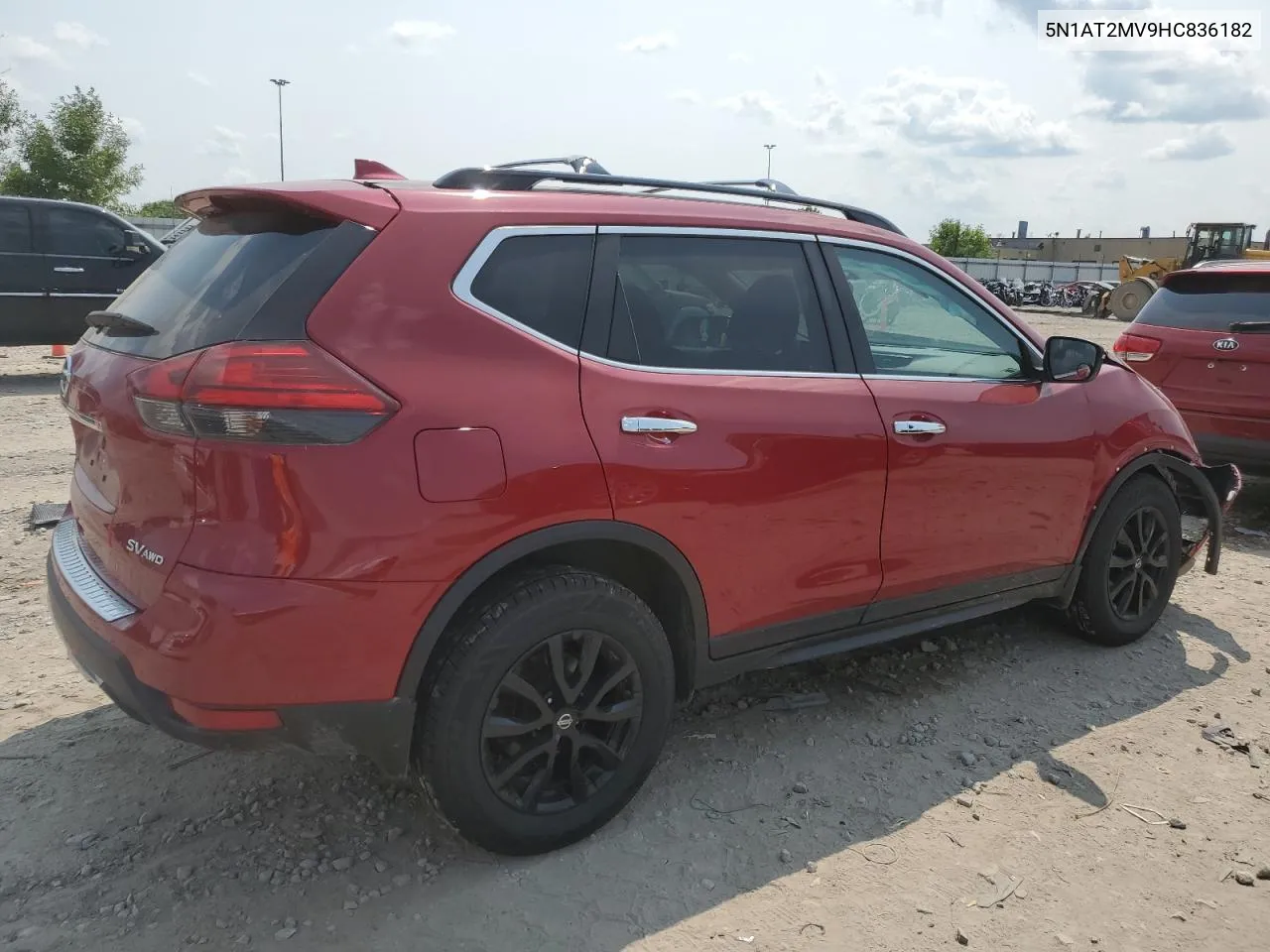 5N1AT2MV9HC836182 2017 Nissan Rogue Sv