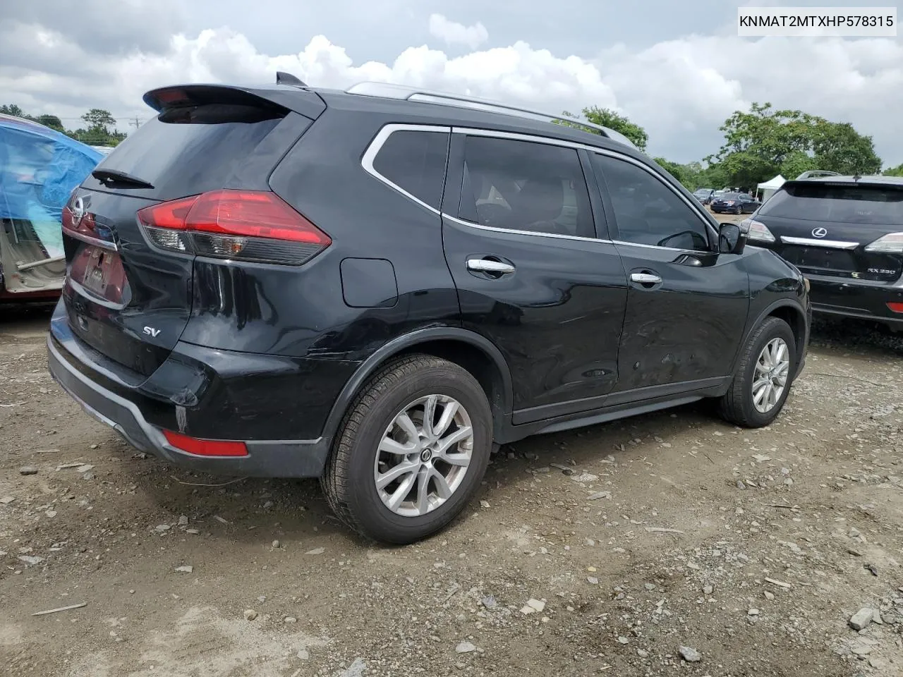 2017 Nissan Rogue S VIN: KNMAT2MTXHP578315 Lot: 62907564