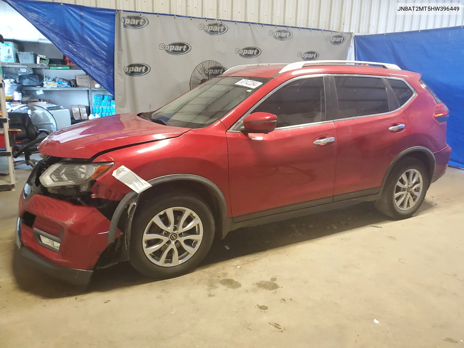 JN8AT2MT5HW396449 2017 Nissan Rogue S