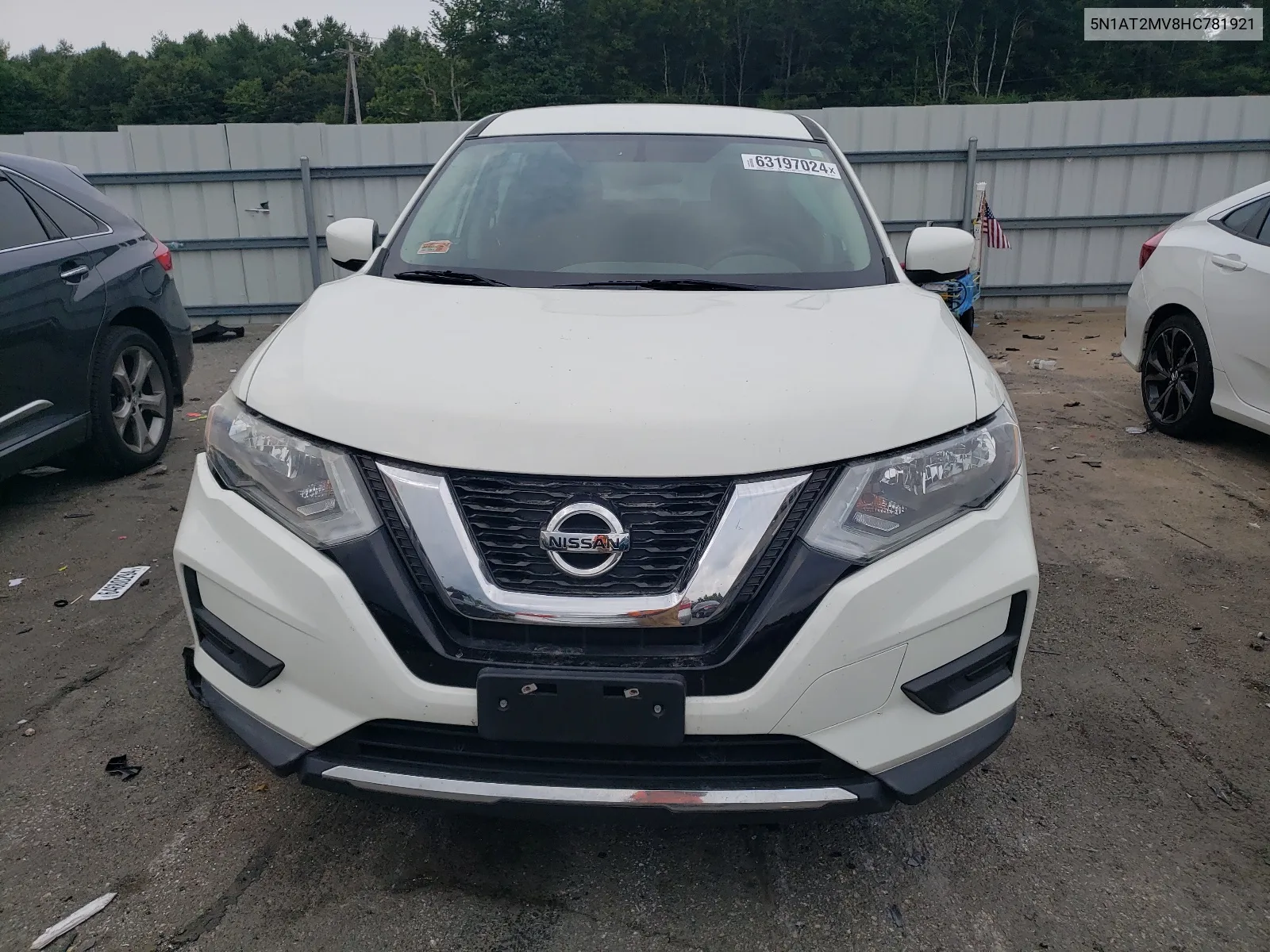 5N1AT2MV8HC781921 2017 Nissan Rogue Sv